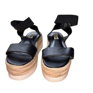 Steve Madden Kylee Espadrille Platform Sandals Women's Size 6.5